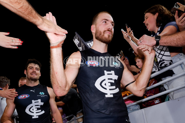 AFL 2024 Opening Round - Brisbane v Carlton - A-46392569