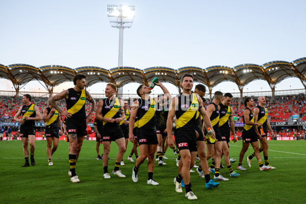 AFL 2024 Opening Round - Gold Coast v Richmond - A-46406672