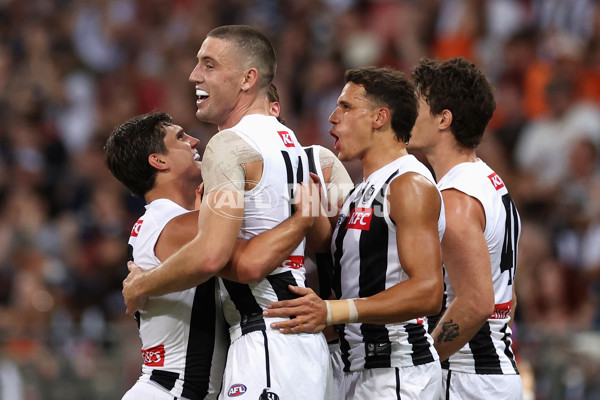 AFL 2024 Opening Round - GWS v Collingwood - A-46406771