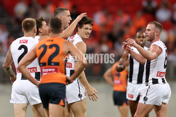 AFL 2024 Opening Round - GWS v Collingwood - A-46407634