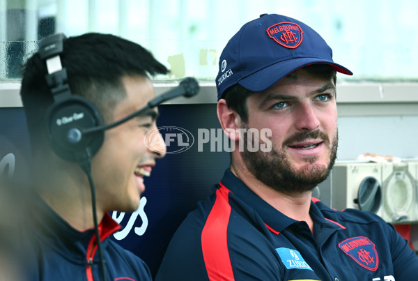 AFL 2024 Round 01 - Melbourne v Western Bulldogs - A-46546688