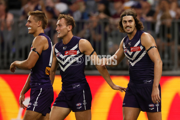 AFL 2024 Round 01 - Fremantle v Brisbane - A-46566302