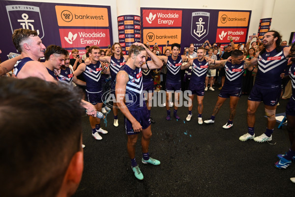 AFL 2024 Round 01 - Fremantle v Brisbane - A-46566312