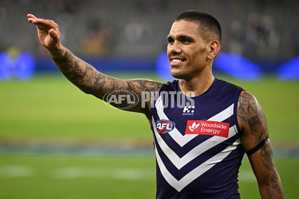 AFL 2024 Round 01 - Fremantle v Brisbane - A-46566329