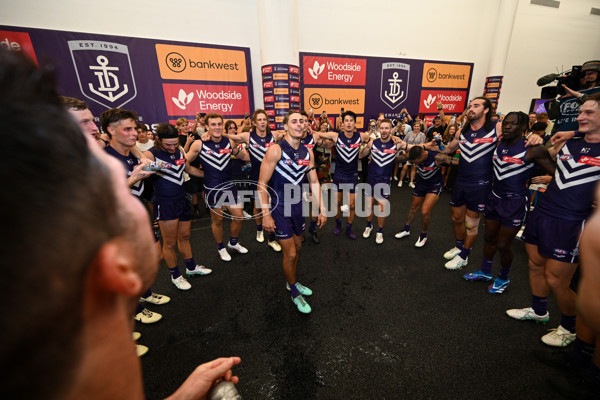 AFL 2024 Round 01 - Fremantle v Brisbane - A-46566893