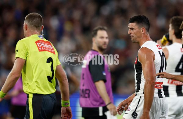 AFL 2024 Round 02 - St Kilda v Collingwood - A-46610268