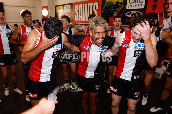 AFL 2024 Round 02 - St Kilda v Collingwood - A-46612796