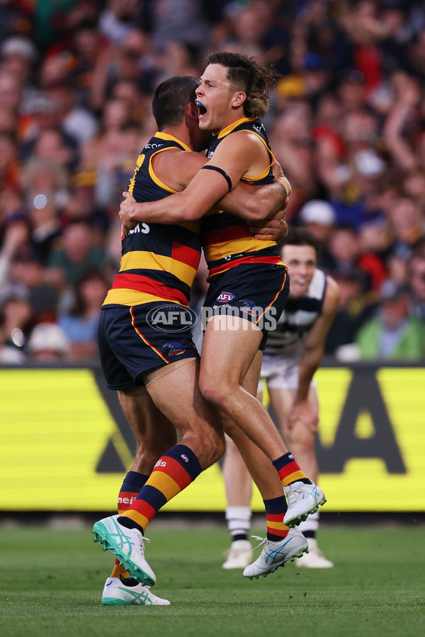 AFL 2024 Round 02 - Adelaide v Geelong - A-46623569