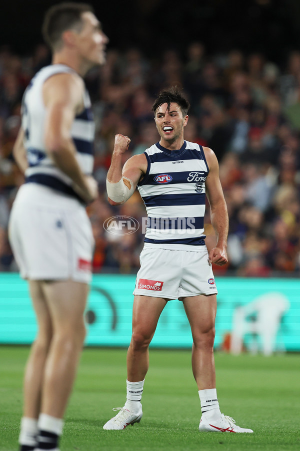AFL 2024 Round 02 - Adelaide v Geelong - A-46626177