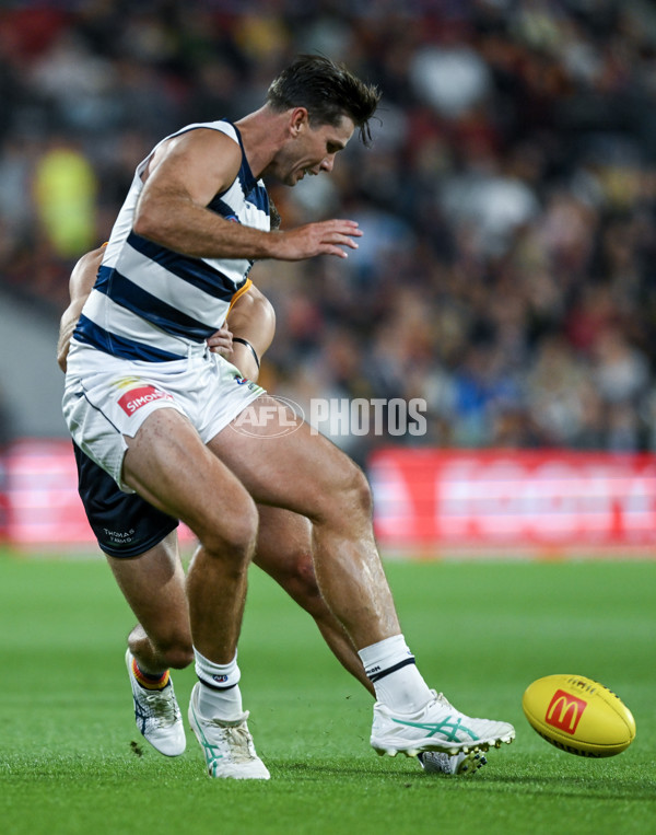 AFL 2024 Round 02 - Adelaide v Geelong - A-46626180