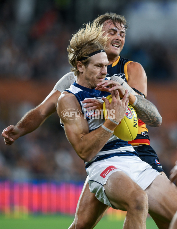 AFL 2024 Round 02 - Adelaide v Geelong - A-46626256