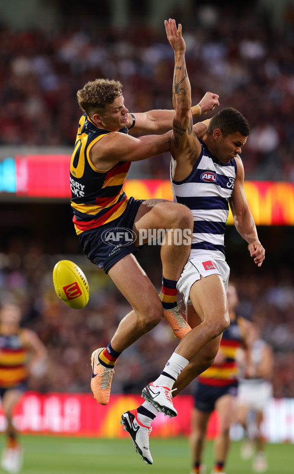 AFL 2024 Round 02 - Adelaide v Geelong - A-46626267
