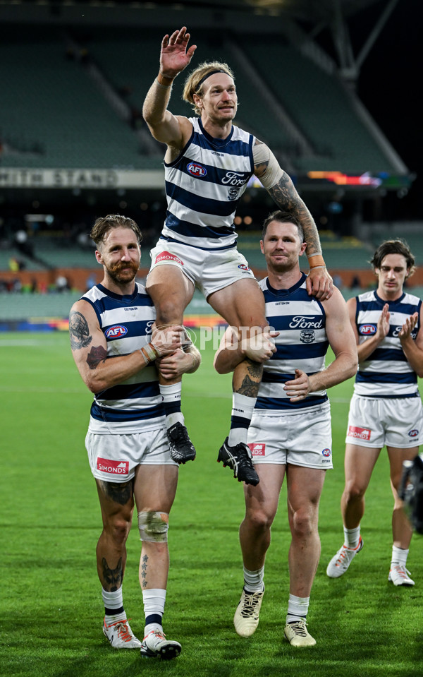 AFL 2024 Round 02 - Adelaide v Geelong - A-46629162