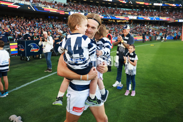 AFL 2024 Round 02 - Adelaide v Geelong - A-46629166