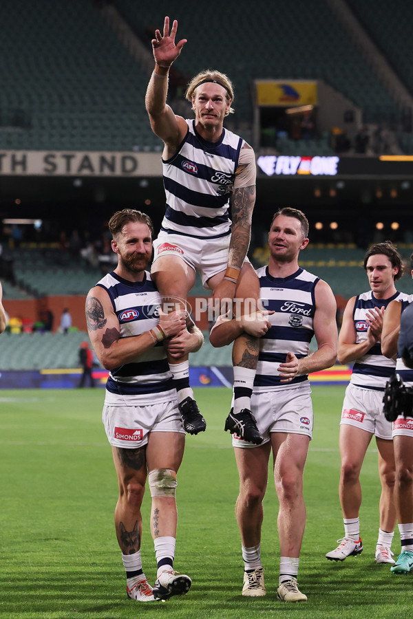 AFL 2024 Round 02 - Adelaide v Geelong - A-46631100