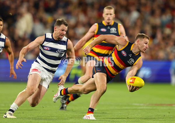 AFL 2024 Round 02 - Adelaide v Geelong - A-46631187
