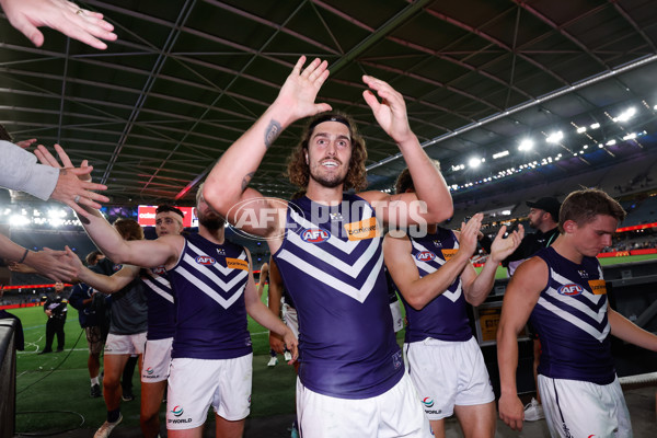 AFL 2024 Round 02 - North Melbourne v Fremantle - A-46641527