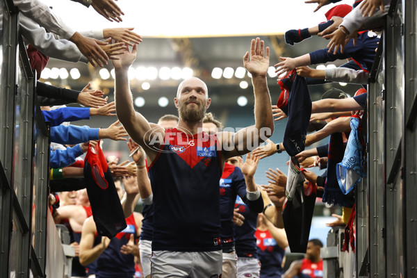 AFL 2024 Round 02 - Hawthorn v Melbourne - A-46648832