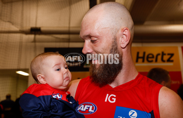 AFL 2024 Round 02 - Hawthorn v Melbourne - A-46648843