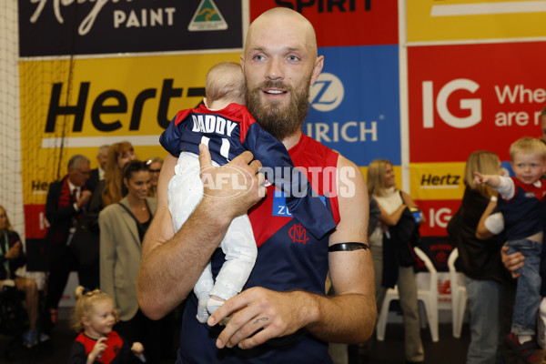 AFL 2024 Round 02 - Hawthorn v Melbourne - A-46649131