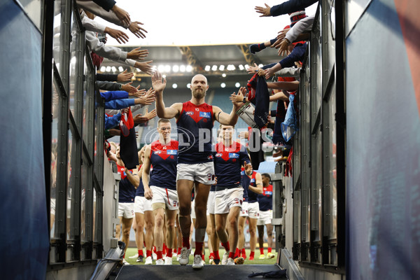 AFL 2024 Round 02 - Hawthorn v Melbourne - A-46649136