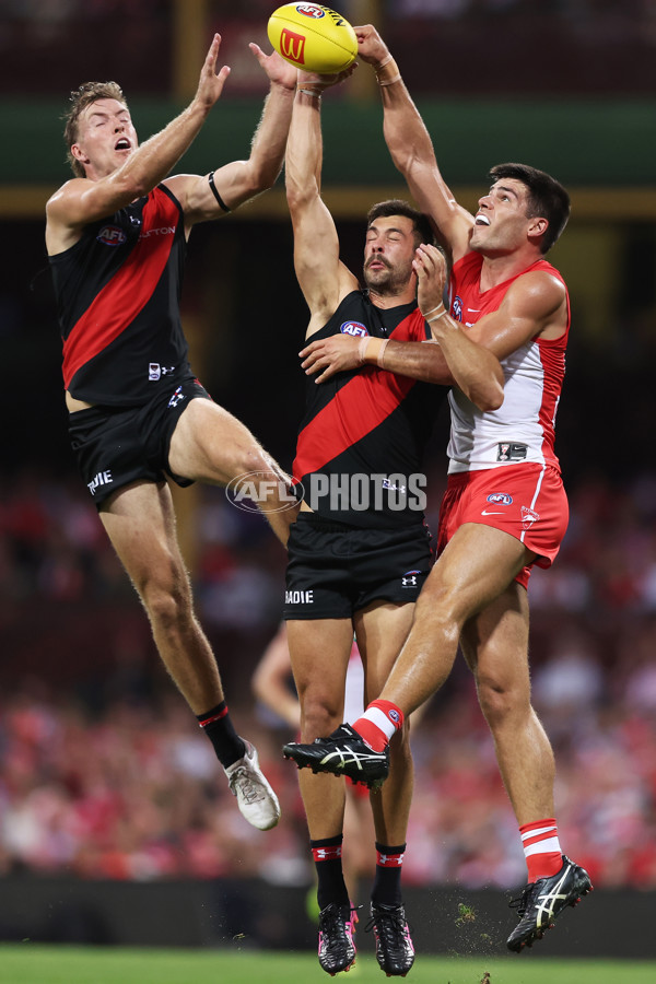 AFL 2024 Round 02 - Sydney v Essendon - A-46654904