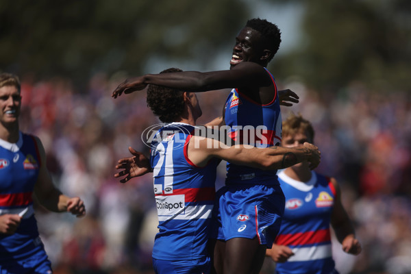 AFL 2024 Round 02 - Western Bulldogs v Gold Coast - A-46661973