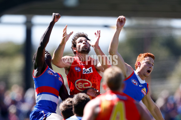 AFL 2024 Round 02 - Western Bulldogs v Gold Coast - A-46663946