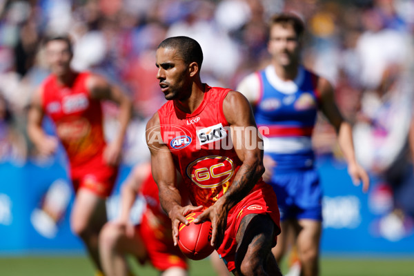 AFL 2024 Round 02 - Western Bulldogs v Gold Coast - A-46663985