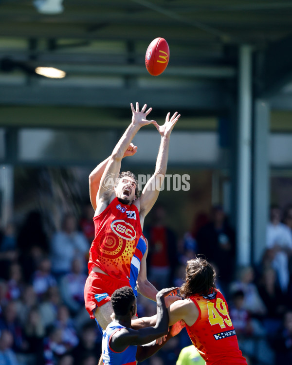 AFL 2024 Round 02 - Western Bulldogs v Gold Coast - A-46663991