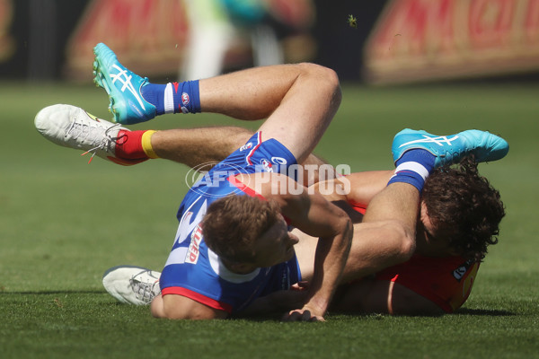 AFL 2024 Round 02 - Western Bulldogs v Gold Coast - A-46664008