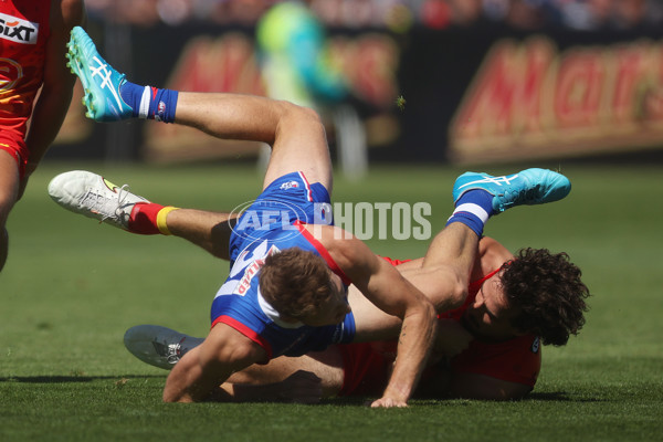 AFL 2024 Round 02 - Western Bulldogs v Gold Coast - A-46664010