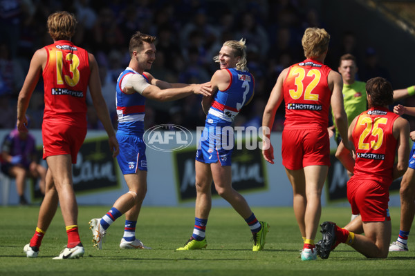 AFL 2024 Round 02 - Western Bulldogs v Gold Coast - A-46664655