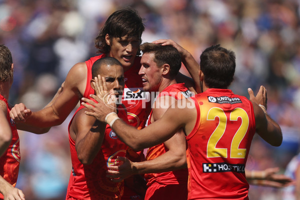 AFL 2024 Round 02 - Western Bulldogs v Gold Coast - A-46664695