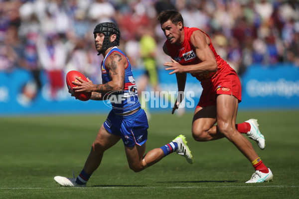 AFL 2024 Round 02 - Western Bulldogs v Gold Coast - A-46664697