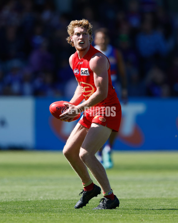 AFL 2024 Round 02 - Western Bulldogs v Gold Coast - A-46666881