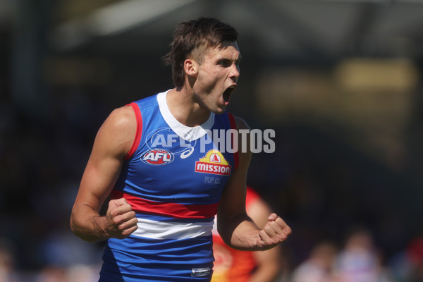 AFL 2024 Round 02 - Western Bulldogs v Gold Coast - A-46666938