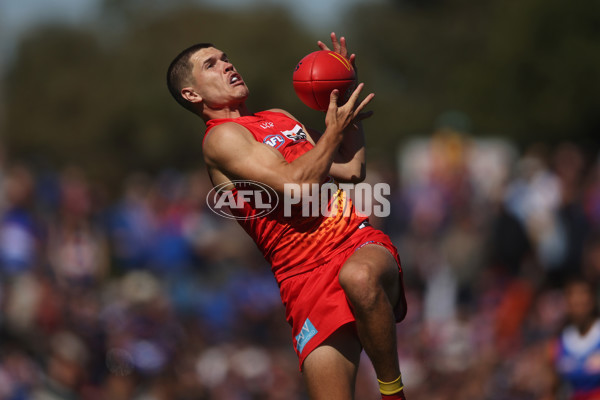 AFL 2024 Round 02 - Western Bulldogs v Gold Coast - A-46667327