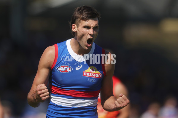 AFL 2024 Round 02 - Western Bulldogs v Gold Coast - A-46667337