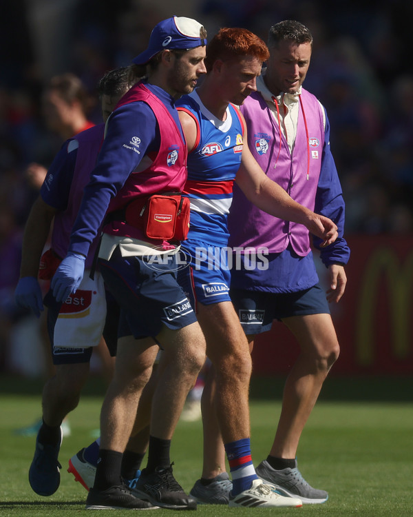 AFL 2024 Round 02 - Western Bulldogs v Gold Coast - A-46667351