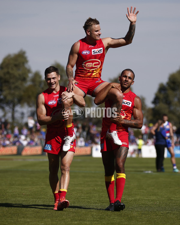 AFL 2024 Round 02 - Western Bulldogs v Gold Coast - A-46669447