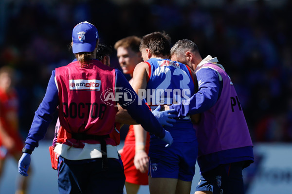 AFL 2024 Round 02 - Western Bulldogs v Gold Coast - A-46669778