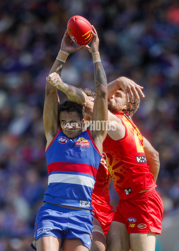 AFL 2024 Round 02 - Western Bulldogs v Gold Coast - A-46669798