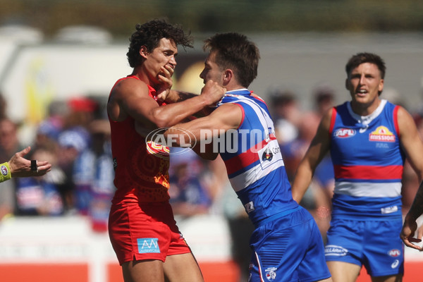 AFL 2024 Round 02 - Western Bulldogs v Gold Coast - A-46669828