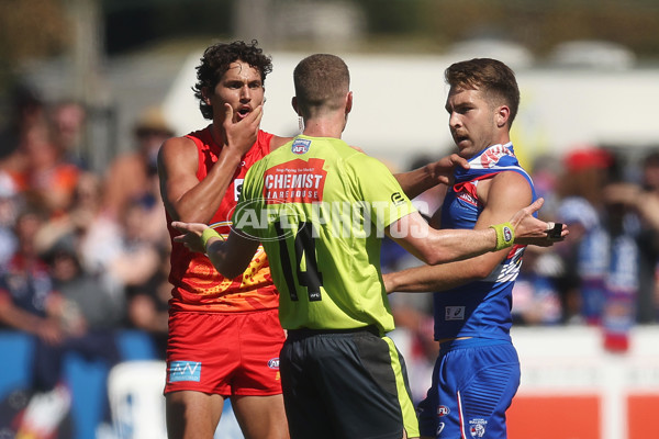 AFL 2024 Round 02 - Western Bulldogs v Gold Coast - A-46669830