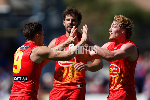 AFL 2024 Round 02 - Western Bulldogs v Gold Coast - A-46672140