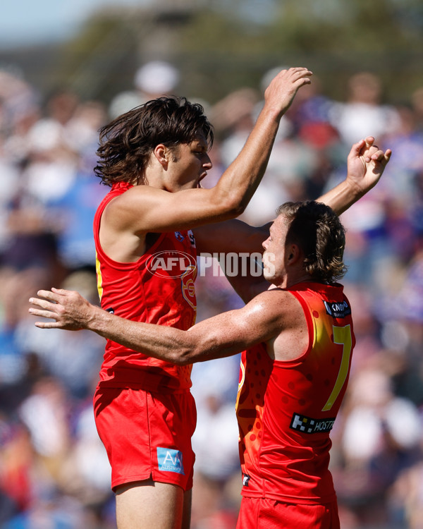 AFL 2024 Round 02 - Western Bulldogs v Gold Coast - A-46672158