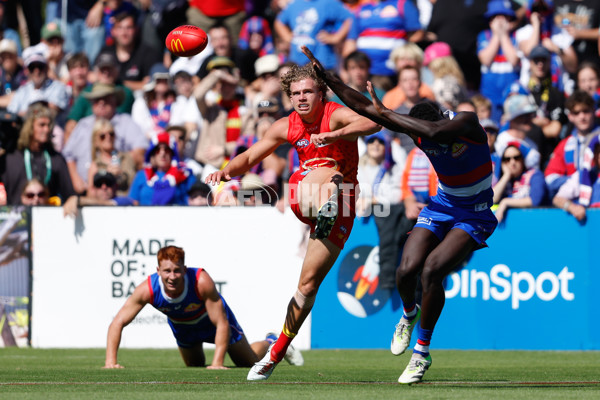 AFL 2024 Round 02 - Western Bulldogs v Gold Coast - A-46672162