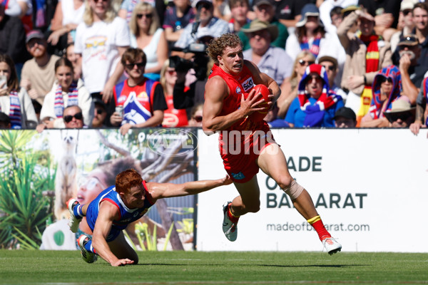 AFL 2024 Round 02 - Western Bulldogs v Gold Coast - A-46672735