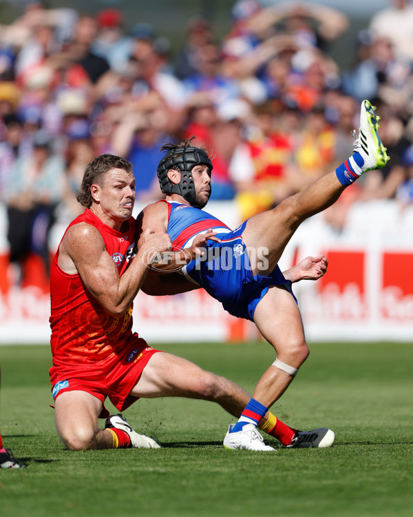 AFL 2024 Round 02 - Western Bulldogs v Gold Coast - A-46674459